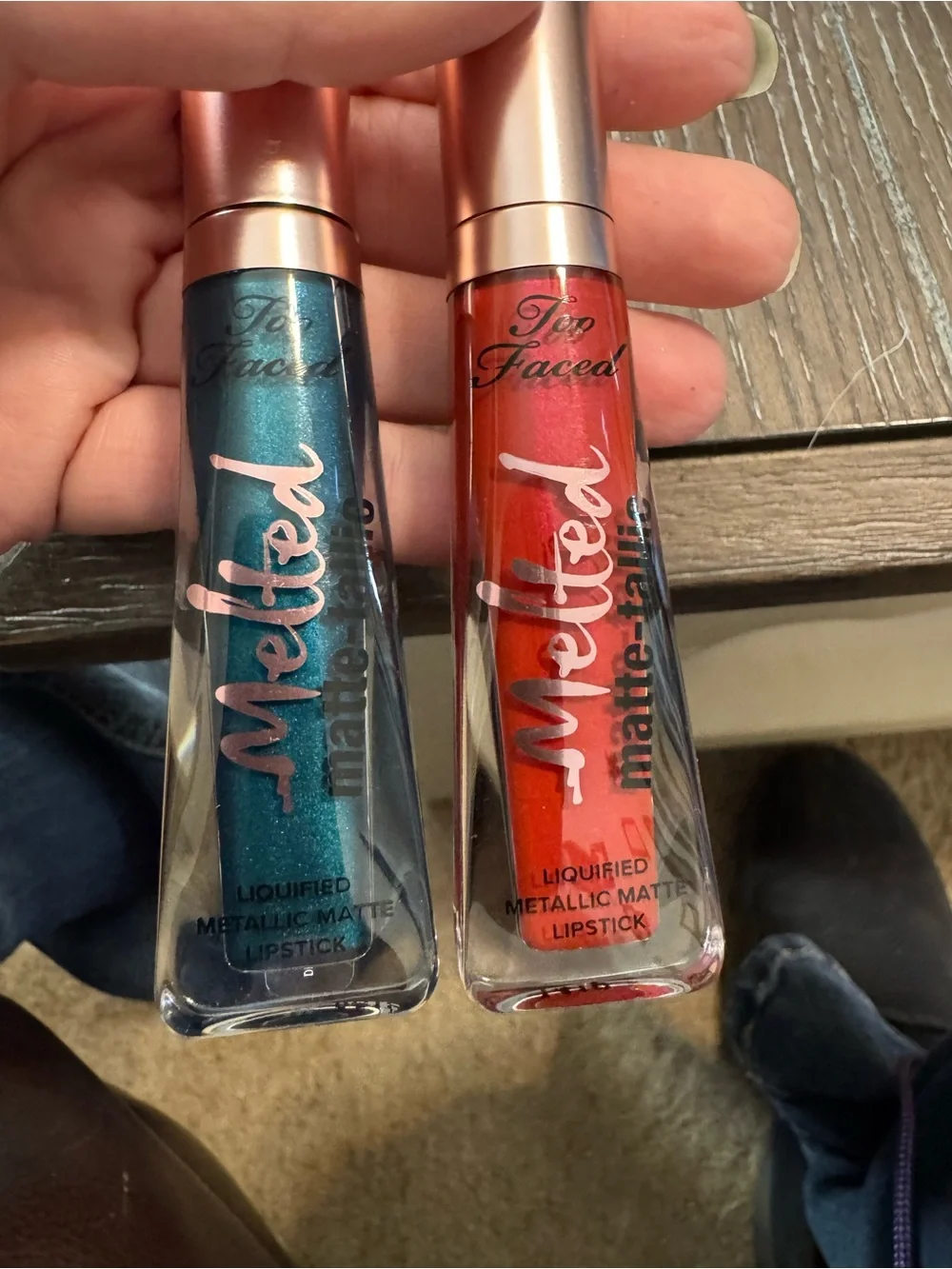 Too Faced Melted Matte-tallic Lip Bundle